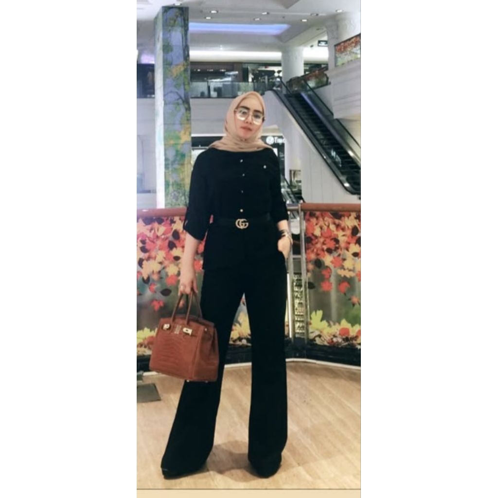 Prelove ❤️ Kulot Slimfit by ZARA BASIC ORIGINAL size M