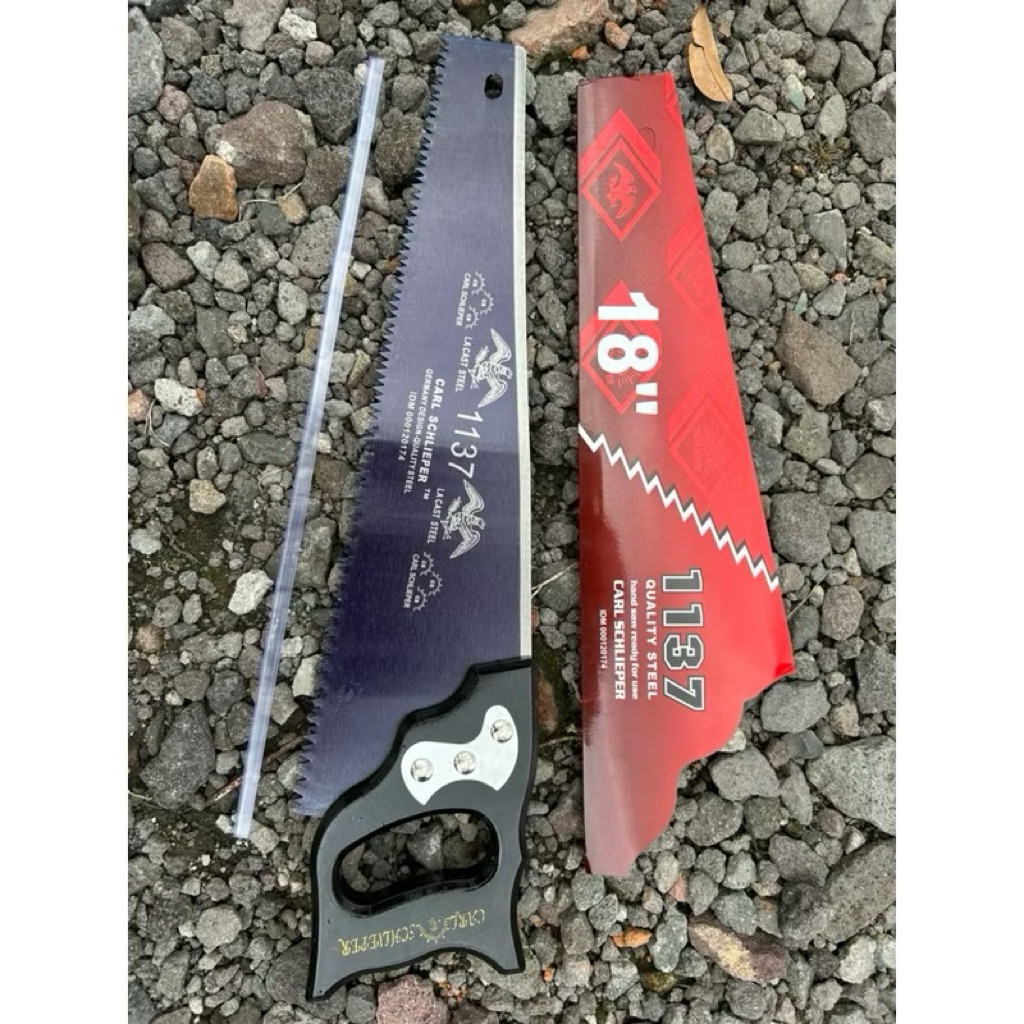 Gergaji Kayu Cap Mata Schlieper Original Germany Gergaji Tangan Graji Geraji Potong Belah