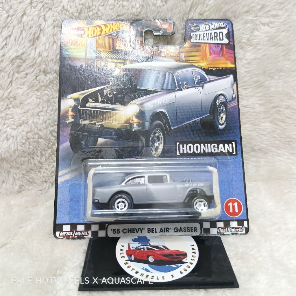 HOTWHEELS 55 CHEVY BEL AIR GASSER HW BOULEVARD NO 11