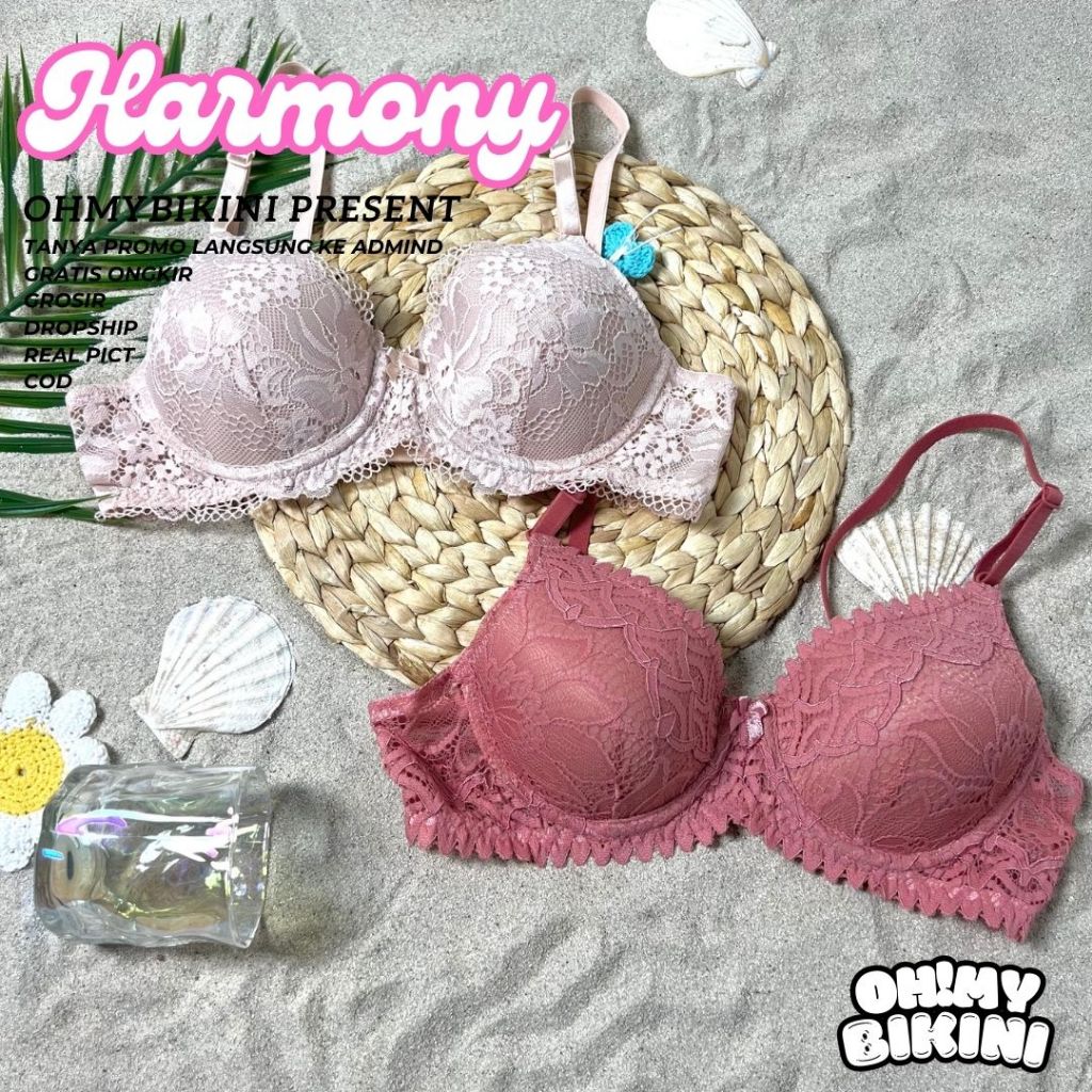 HARMONY BH Full Renda | BH Full Renda | BH Murah | Pakaian Wanita | Lulomar