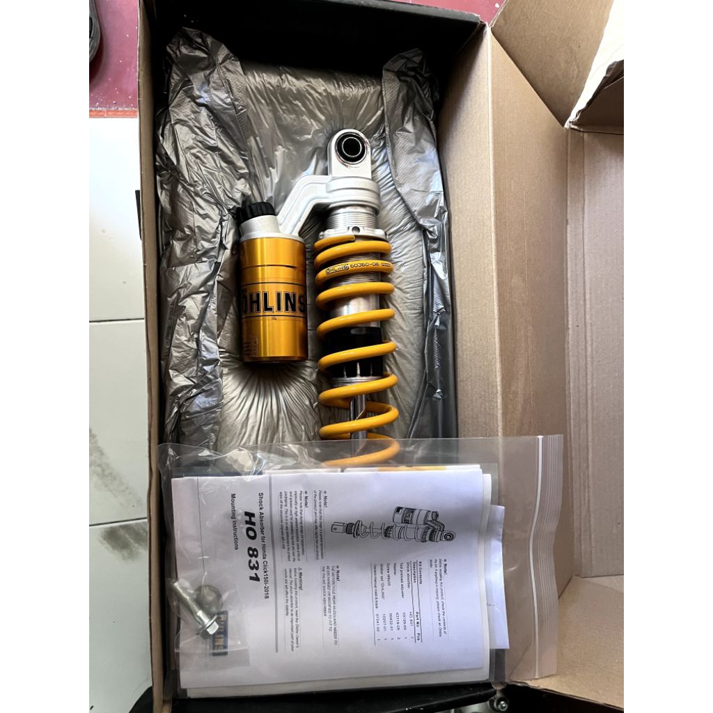 SHOCK OHLINS H0 831 ORIGINAL | MATIC VARIO 125, VARIO 150, SCOOPY, FAZIO