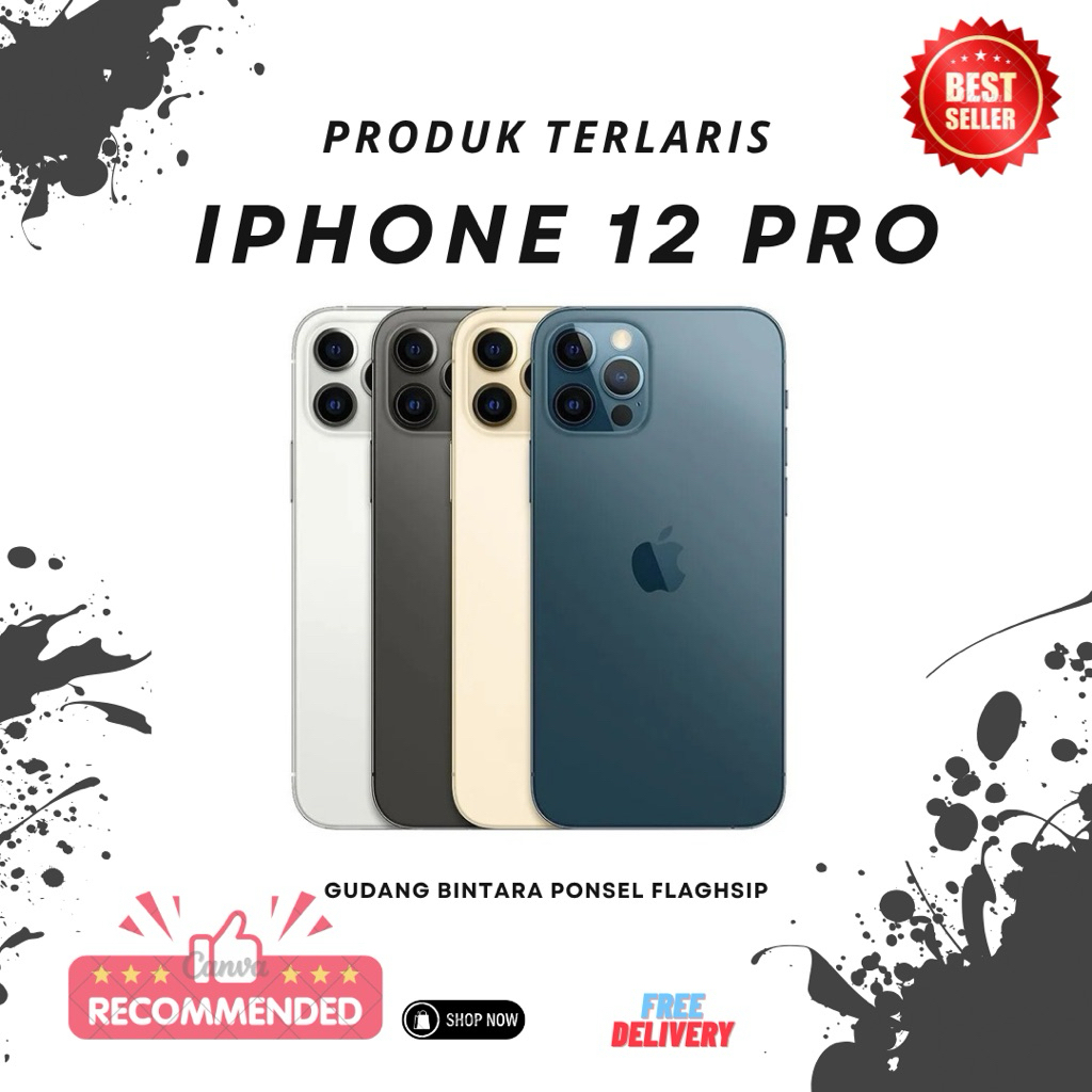 12 PRO 128GB | 256GB SECOND RESMI IBOX