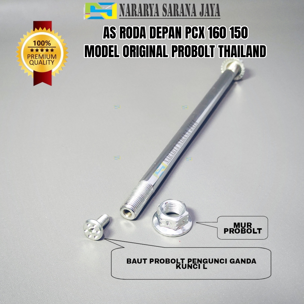 As Roda Depan Pcx 160 150 Model Original Probolt Thailand