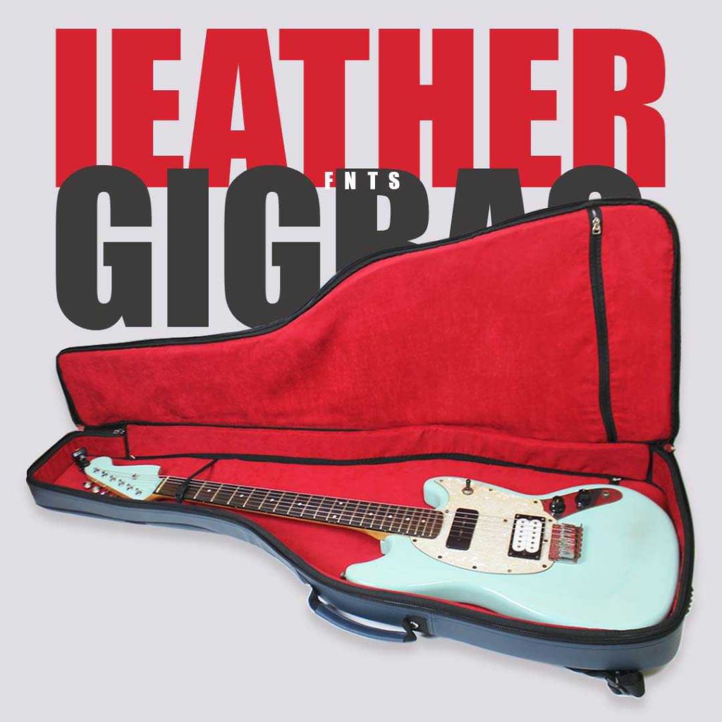 Tas Gitar Elektrik Premium Semi Hardcase | Leather Gigbag EG