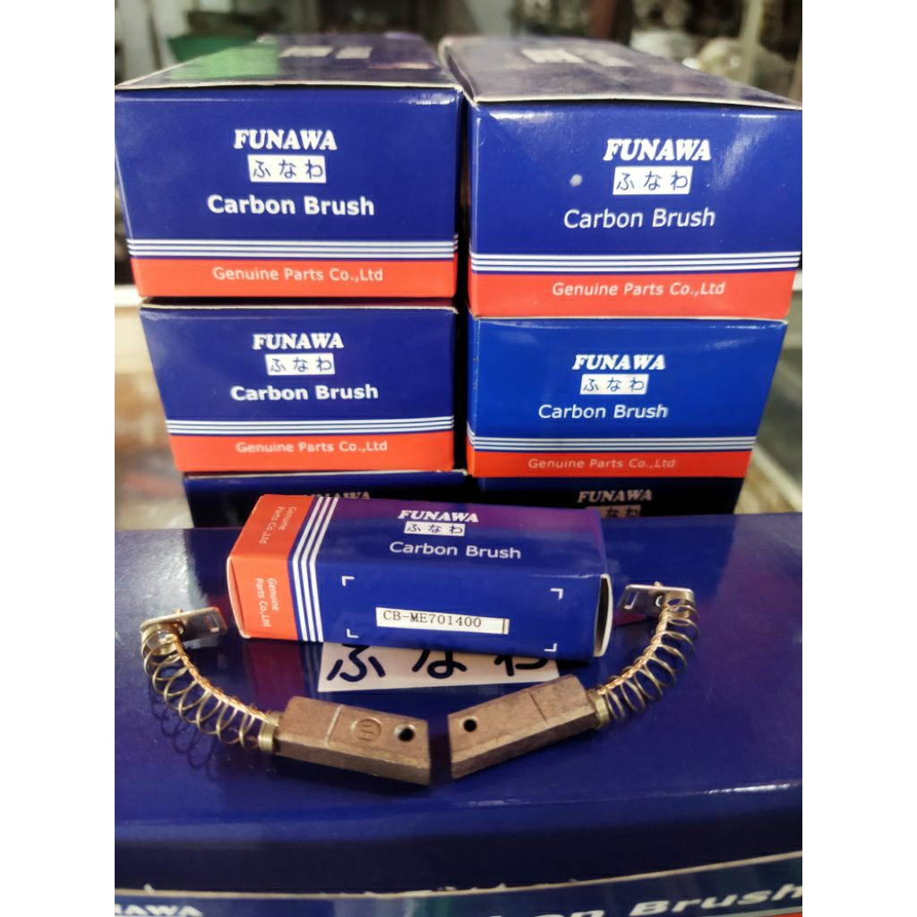 BRUSH STEEL/CARBON BRUSH FUNAWA CB-ME701400 DINAMO AMPERE CANTER