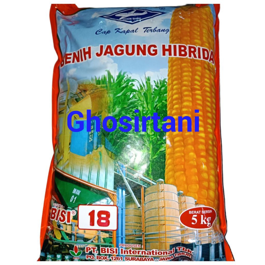 Benih Jagung habrida BISI 18 kemasan 5kg