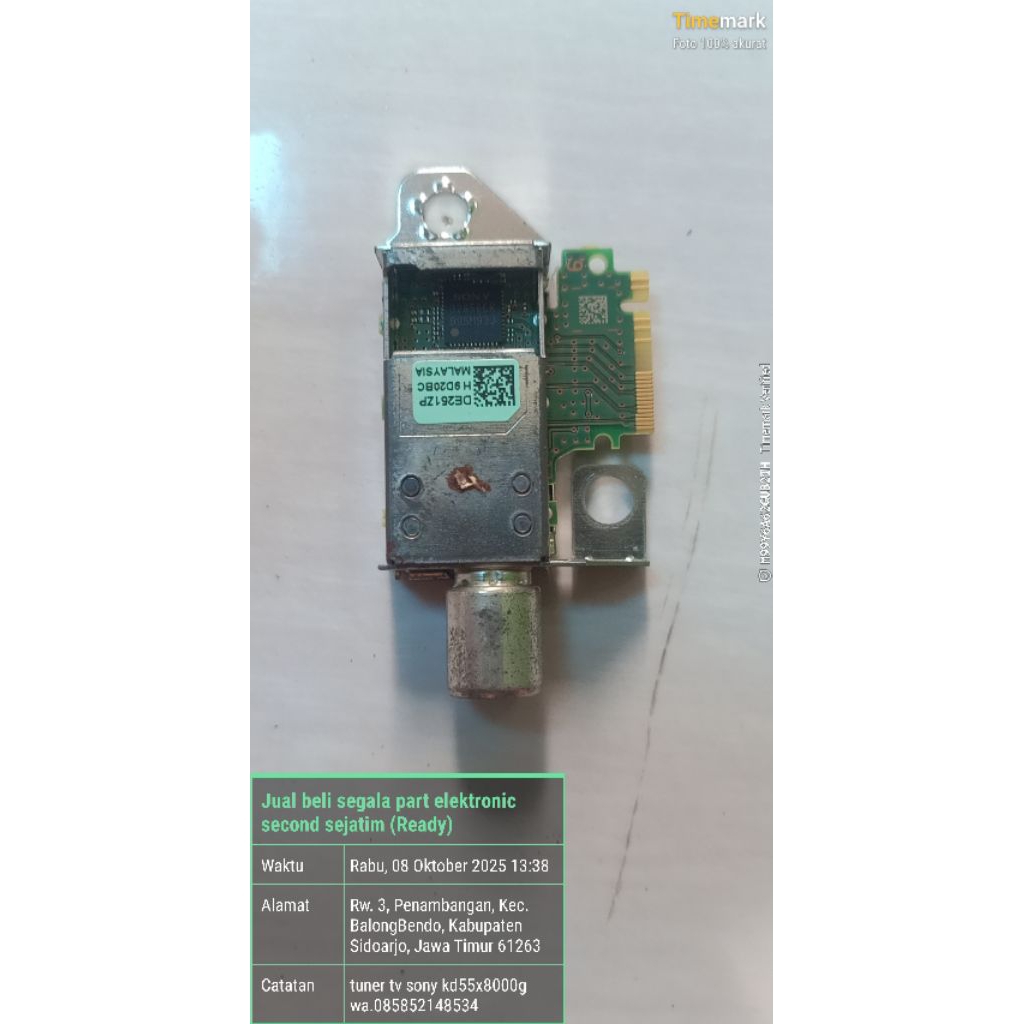 tuner tv sony kd55x8000g