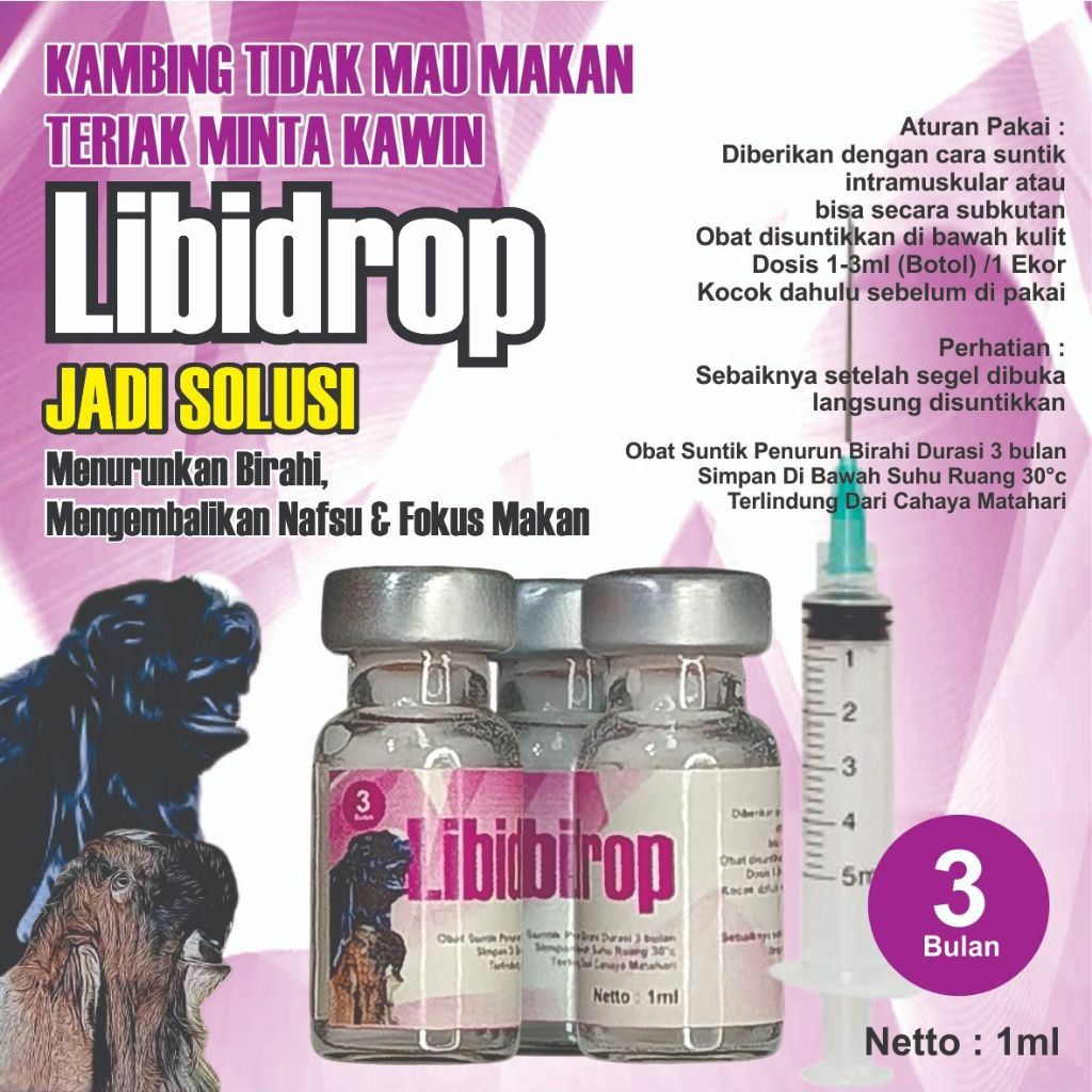 Libidrop Kambing Over Birah Nafsu Makan Kembali