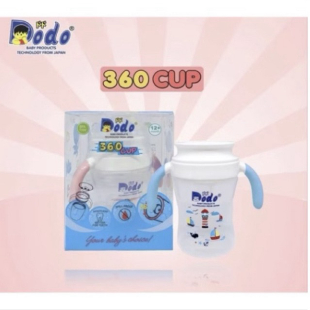 gelas minum 360 training cup dodo