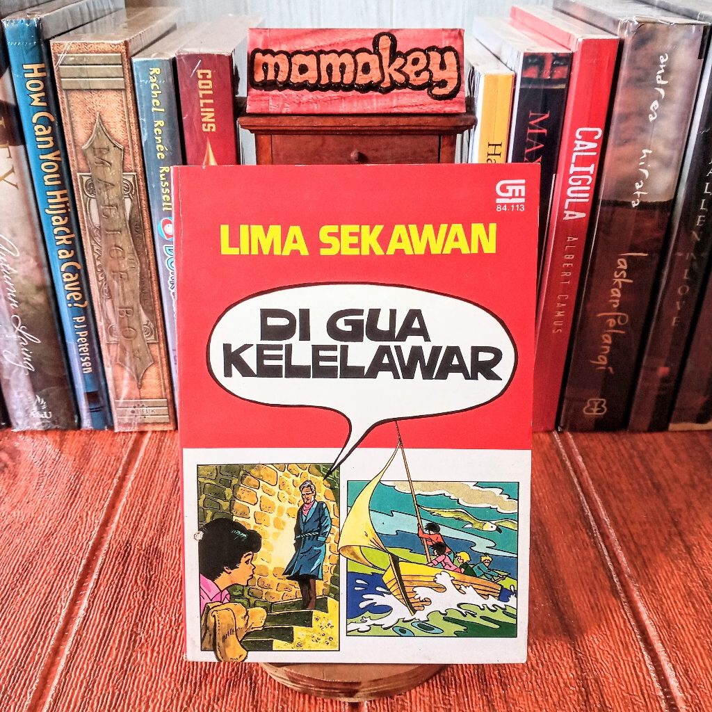 Lima Sekawan Di Gua Kelelawar Enid Blyton Claude Voilier Novel Remaja