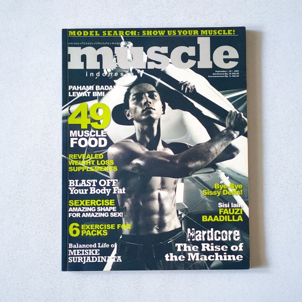 Majalah MUSCLE INDONESIA September 02 2007
