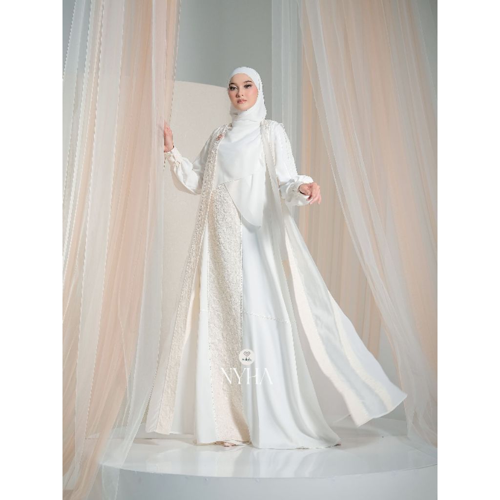 Premium Nyha series by Shkata gamis kerudung