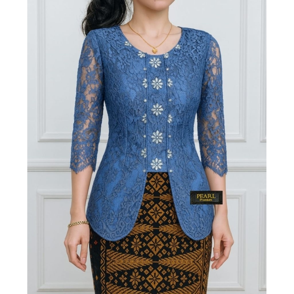 Blus Kebaya Semi Prancis Payet