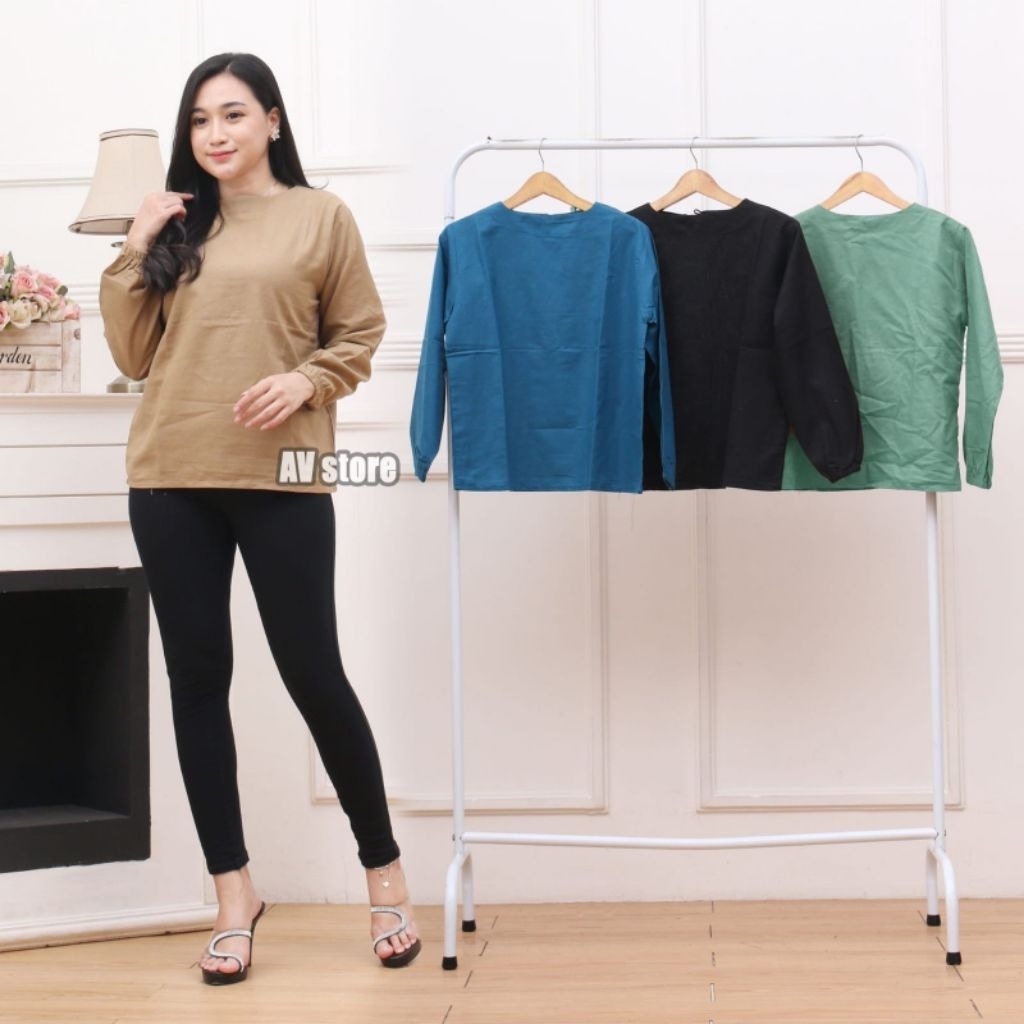 Blouse Linen Rami Kahatex-Fresh Look