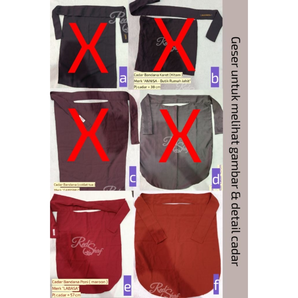 preloved cadar bandana, preloved cadar bandana poni, preloved cadar karet, preloved cadar, pl cadar,