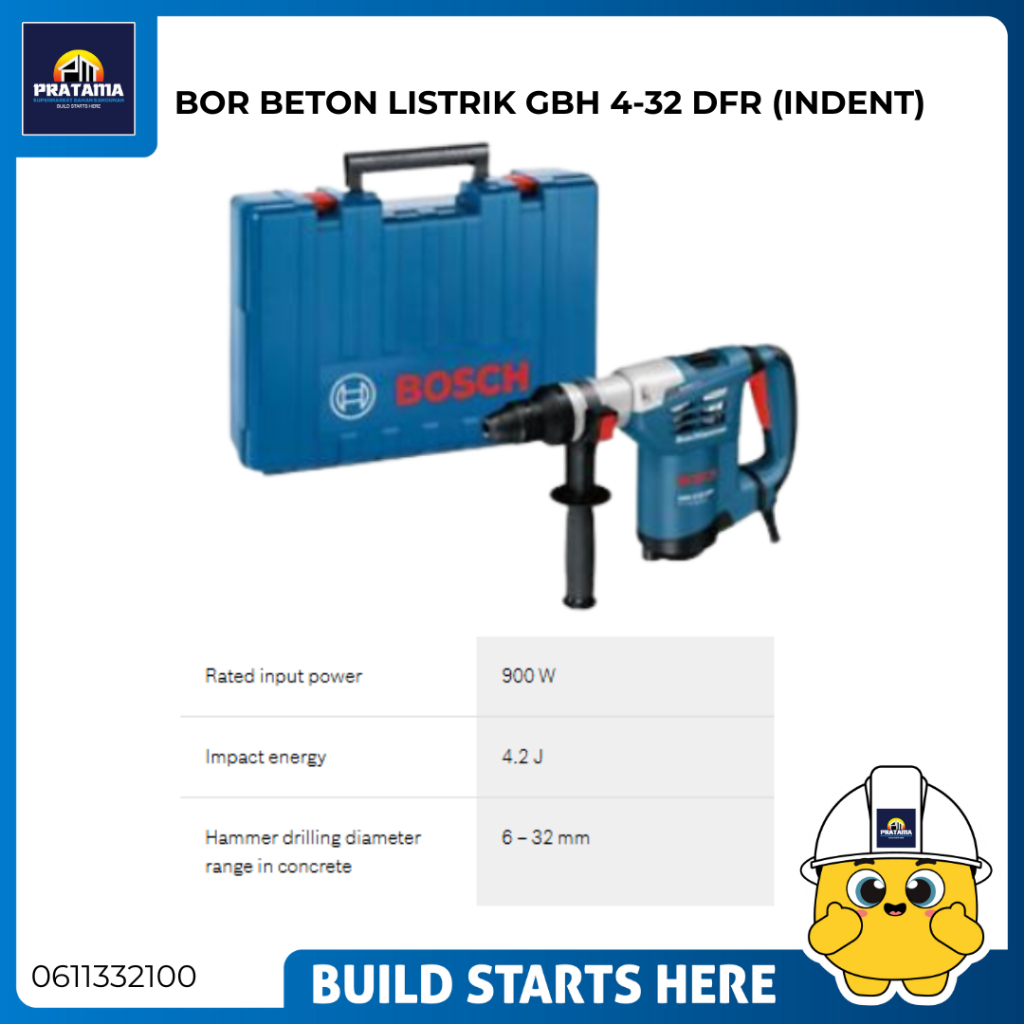 BOSCH BOR BETON LISTRIK GBH 4-32 DFR