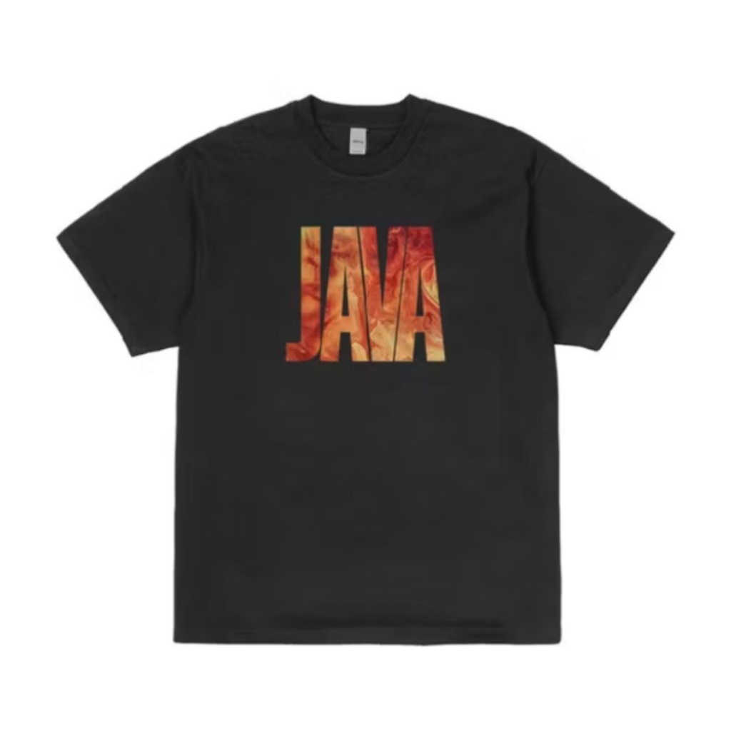 KAOS JAVA T-SHIRT BAHAN KATUN ADEM SABLON TAHAN LAMA DESIGN KEREN EKSKLUSIF BISA COSTUME KAOS OBLONG