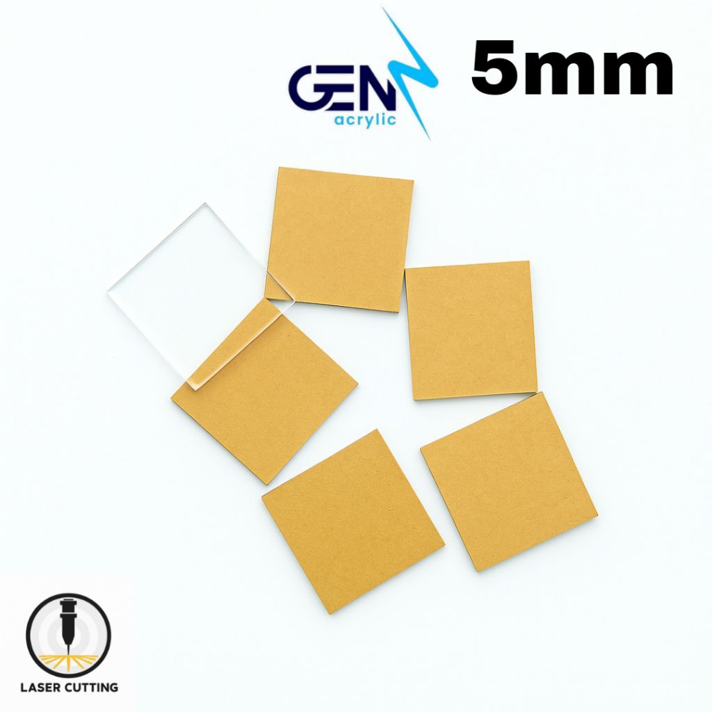 Lembaran Acrylic Potong Custom Tebal 5mm – Acrylic Potong Cutting Laser Ukuran Custom