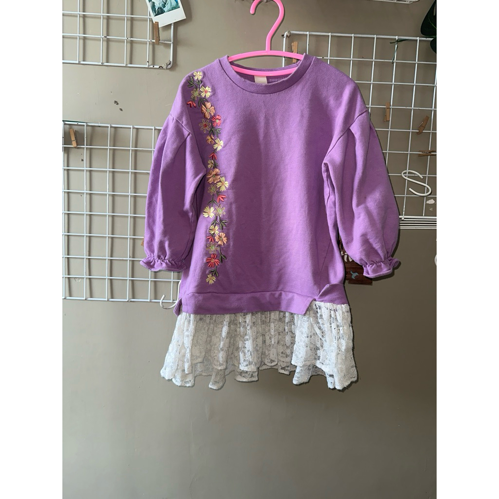 Dress Tunik Kombi Brukat Brand Cheek