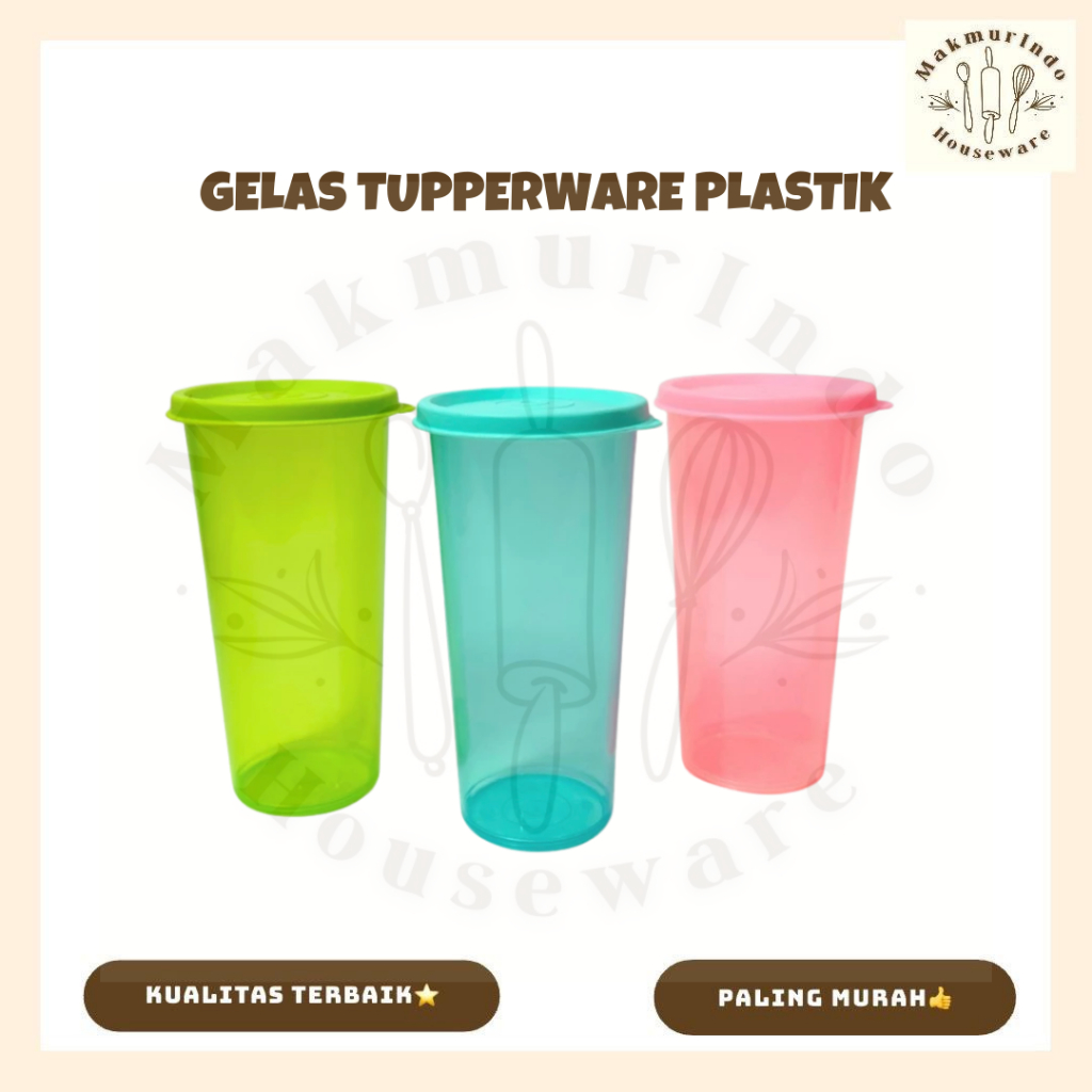 Gelas Plastik Tumbler Minum Lucu Botol Plastik