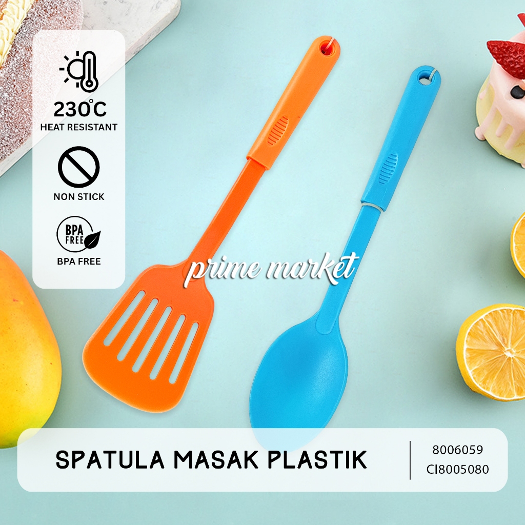 Spatula Goreng Plastik Spatula Sutil Masak Plastik Spatula Goreng Berlubang Sendok Goreng Plastik Be