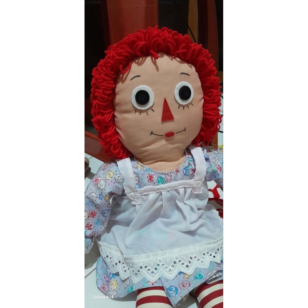 Ragdoll Handmade Raggedy Ann Anabelle Boneka Raggedy Ann LucuBanget