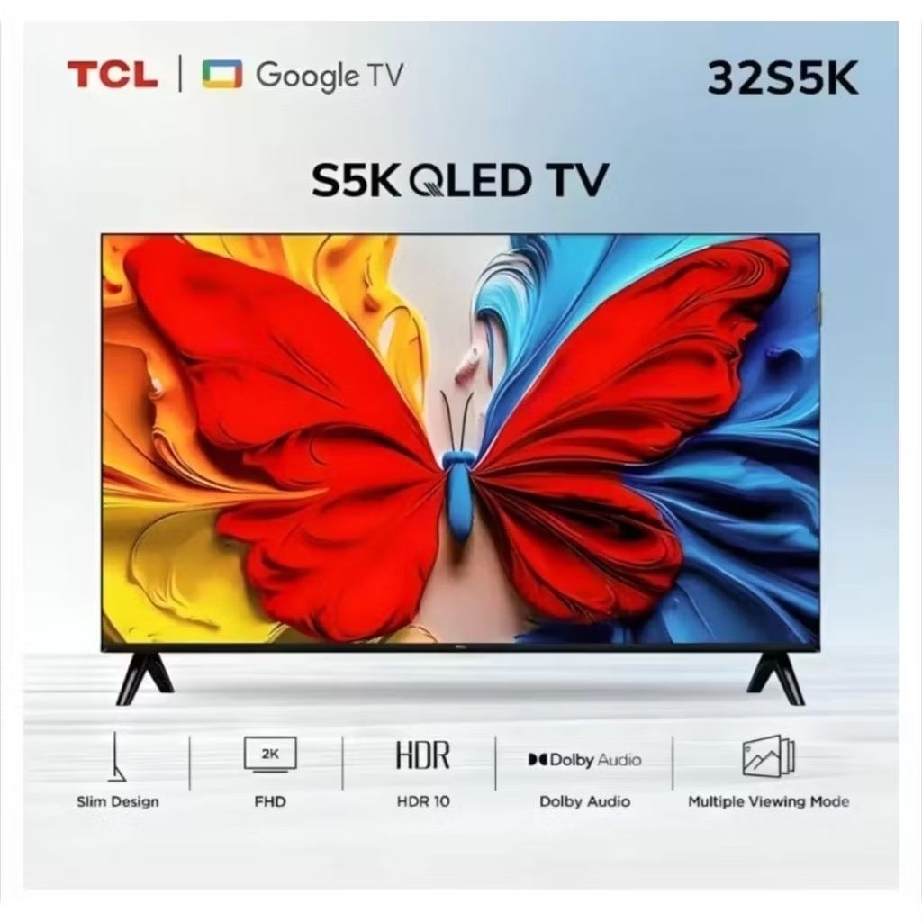 TCL 32S5K / S5K FHD QLED Google TV 32 Inch