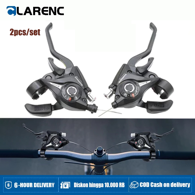 Ef51 3*7 8 Speed Set Rem Dan Pemindah Shifter Operan Gigi Sepeda Mtb Shifter Gunung Seli Mtb Gunung 