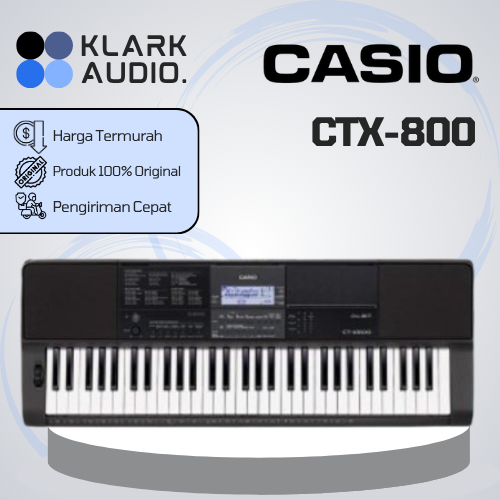 CASIO CTX800 / C-TX800 / CTX-800 KEYBOARD ORIGINAL