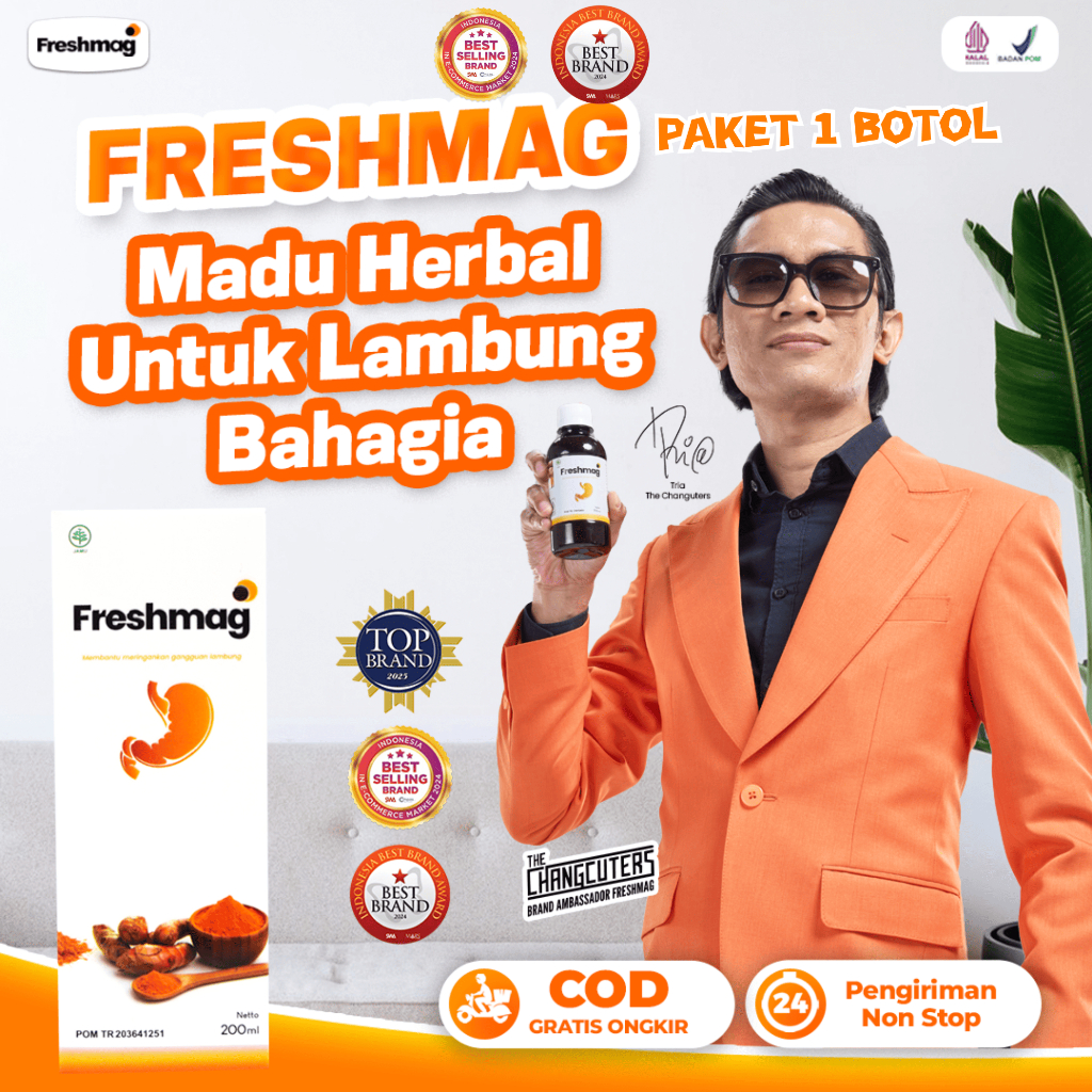 Freshmag Madu Lambung Sembuhkan Gangguan Lambung Generasi Gen Z Original Asli