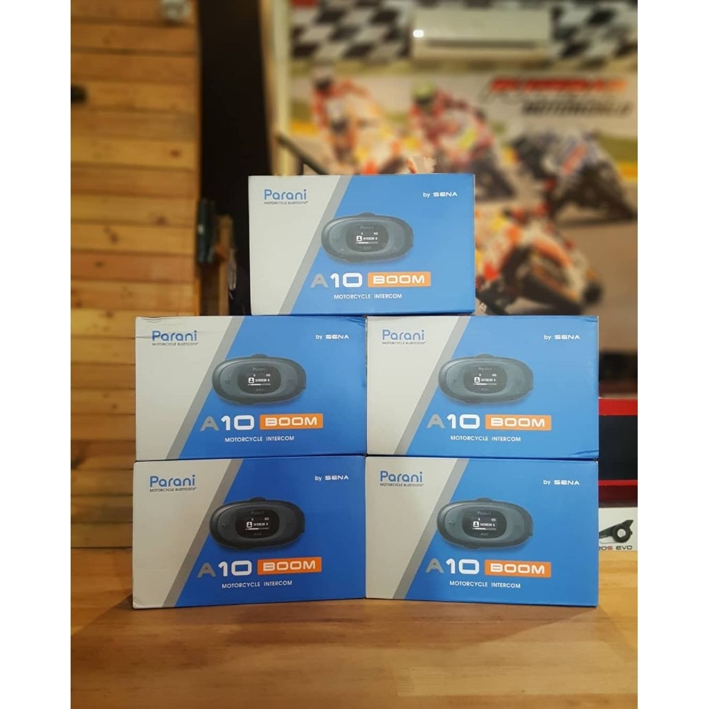 INTERCOM PARANI A10 BOOM HALF FACE PARANI A20 FULLFACE HALFFACE