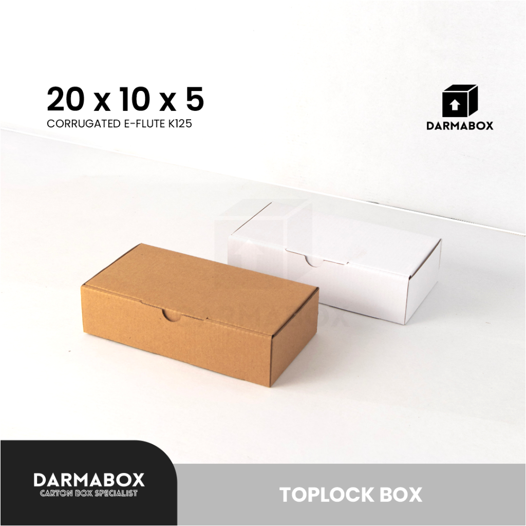 Box 20x10x5 Packaging Aksesoris/Case Hp/Jam tangan/Hijab/Kardus/Box