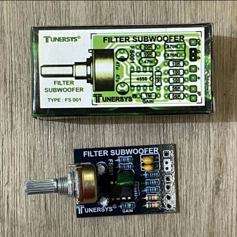 Kit Filter Subwoofer Tunersys