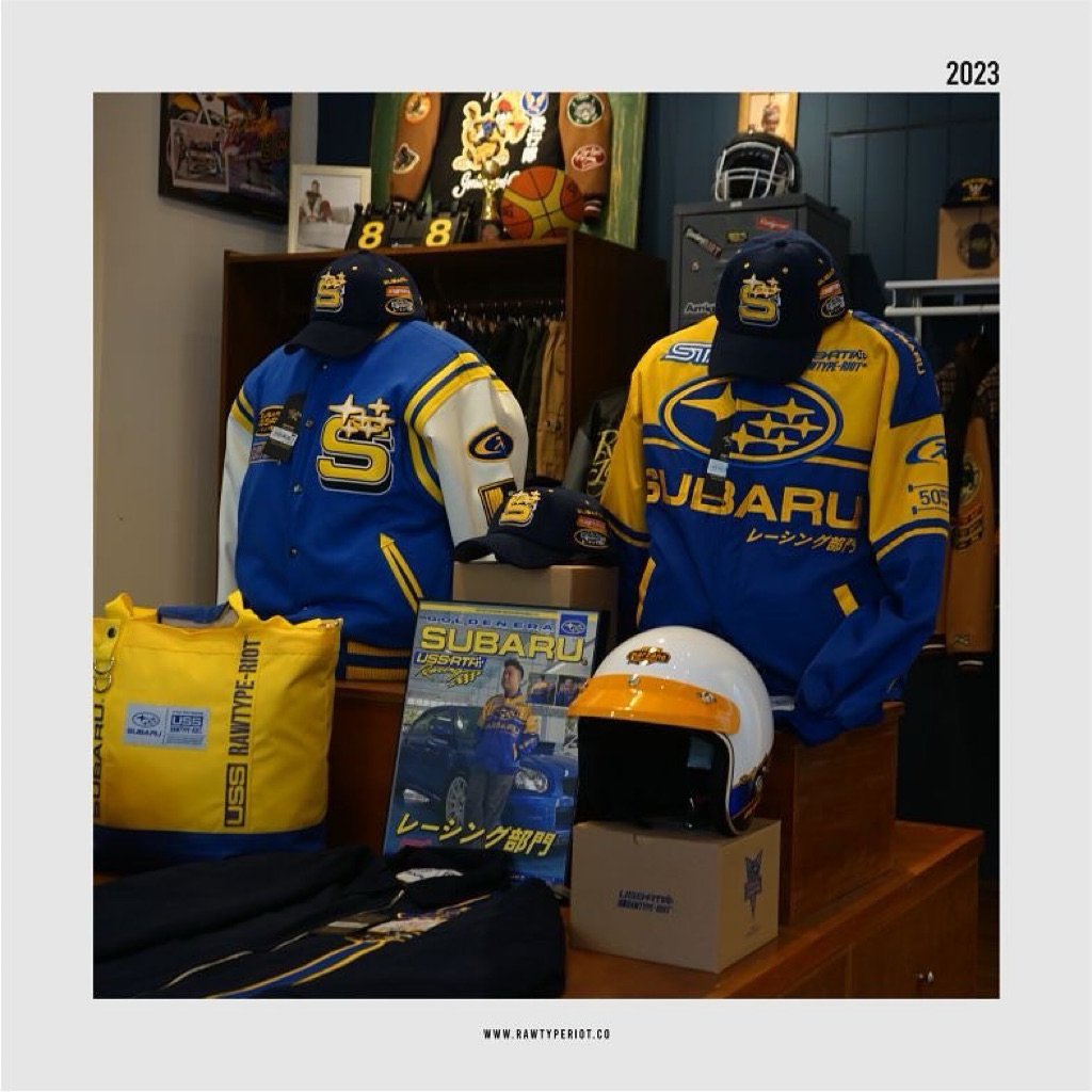 RAWTYPE RIOT x USS x SUBARU TOTEBAG