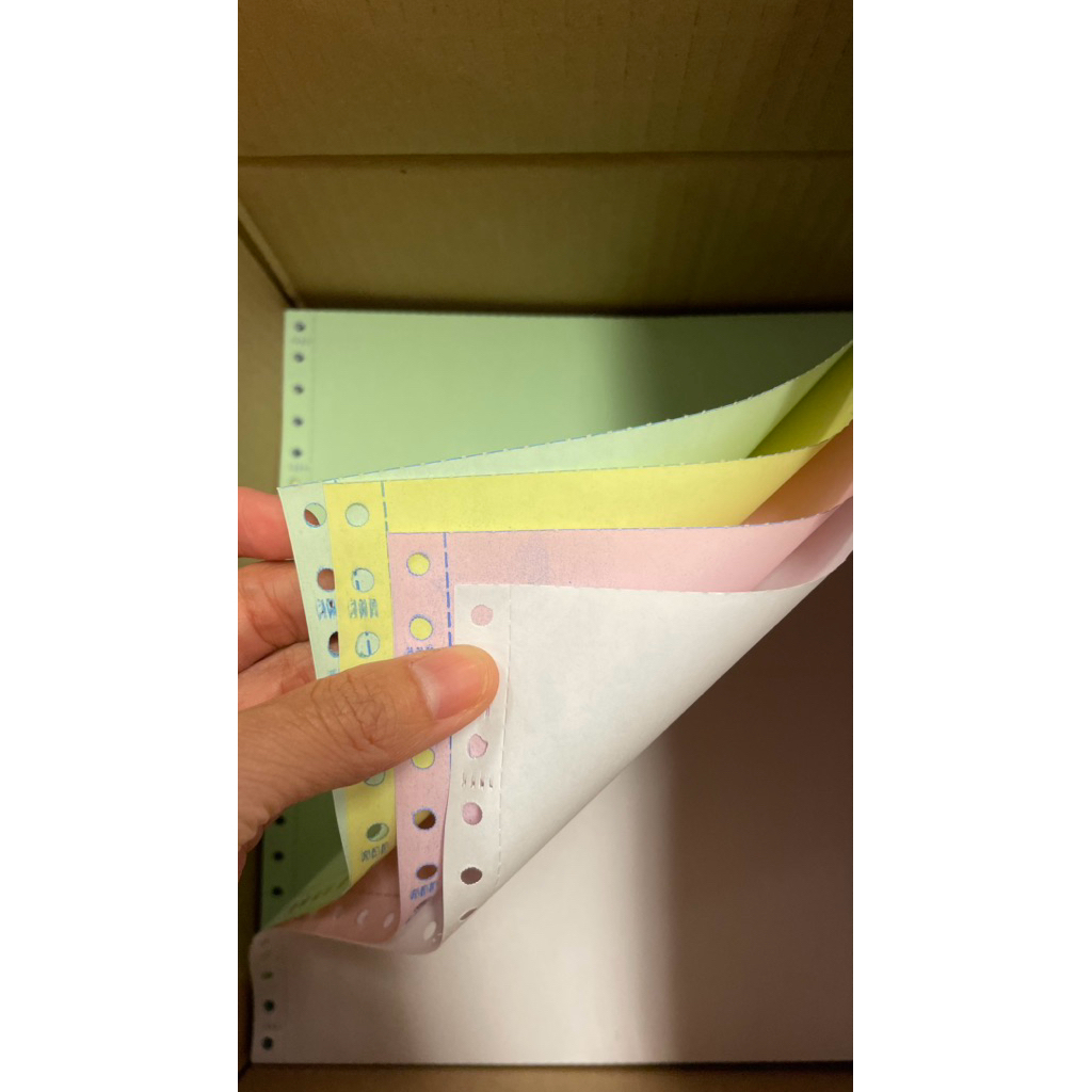 kertas NCR 4 ply - per 10 lembar