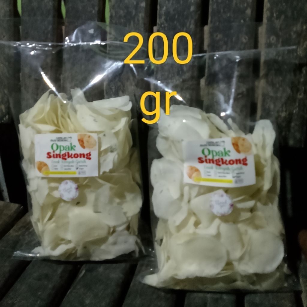 opak koin singkong mentah opak singkong