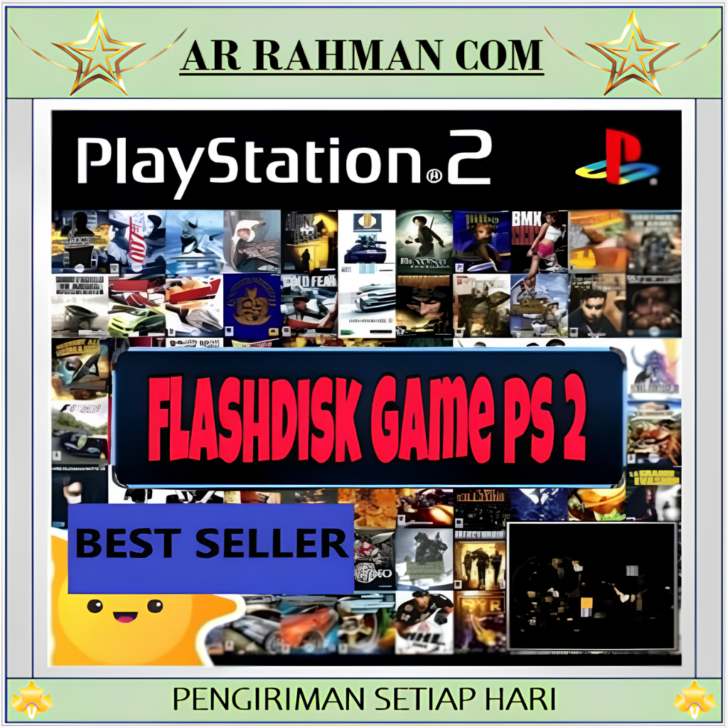 Flashdisk Isi Game PS 2 portable USB