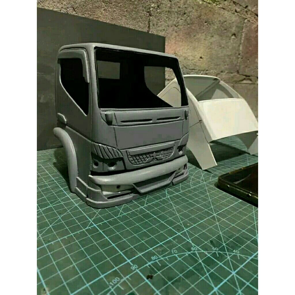KABIN MINIATUR TRUK Oleng sekala 14