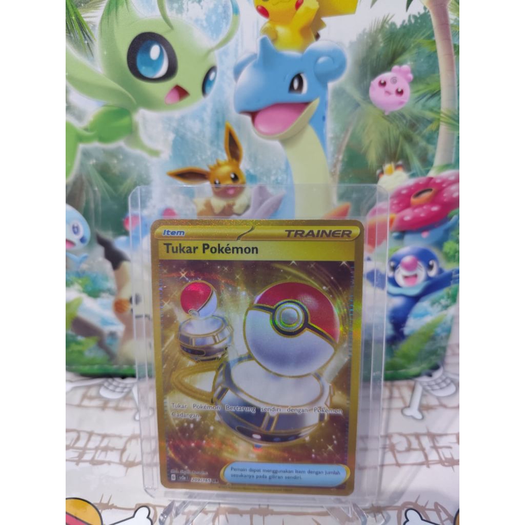 Pokemon TCG Indonesia Tukar Pokemon