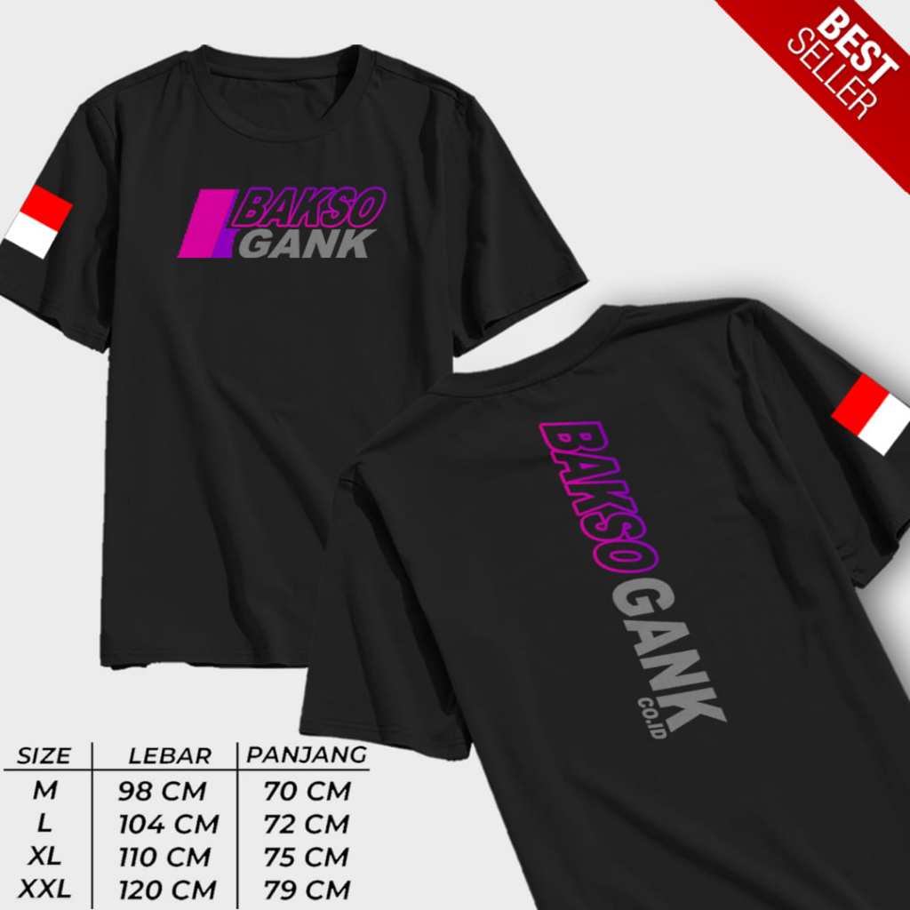 GOEDANG KAOS - KAOS BAKSO GANK KEREN TERBARU KAOS DISTRO PRIA WANITA PREMIUM BISA COD