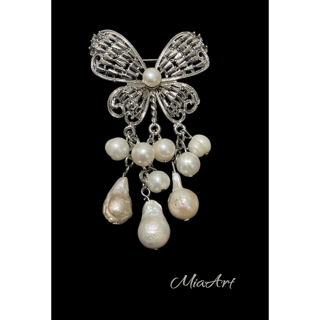 Bros kebaya mutiara barok