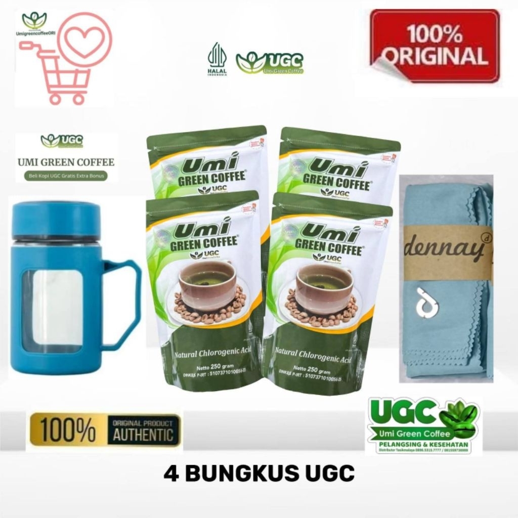 Umi Green Coffee Kopi Hijau Herbal Pelangsing