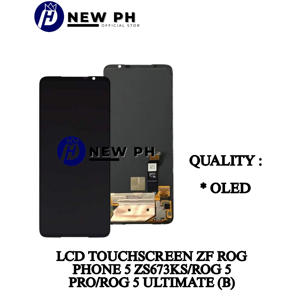 NEW PH _ LCD TOUCHSCREEN ZF ROG PH0NE 5 ZS673KS / ROG 5 PRO / ROG 5 ULTIMATE / ROG 6 / ROG 7