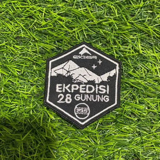 Emblem Patch Bordir  Eiger Super Premium