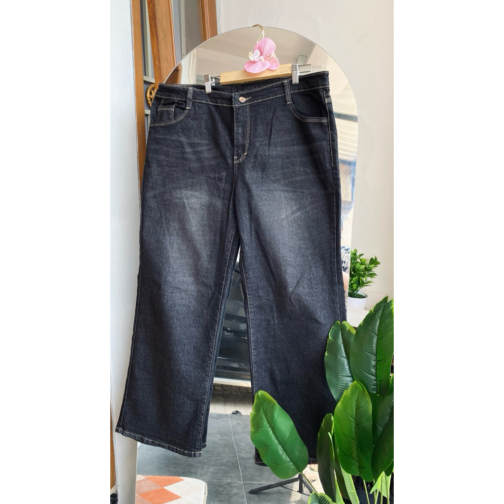 jeans black retro size 40