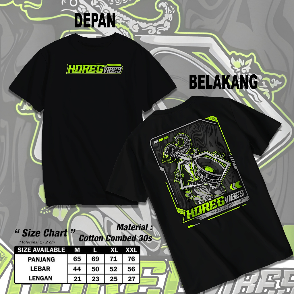 Kaos Sound System HOREG VIBES WAYANG Original T-shirt Horeg Vibes