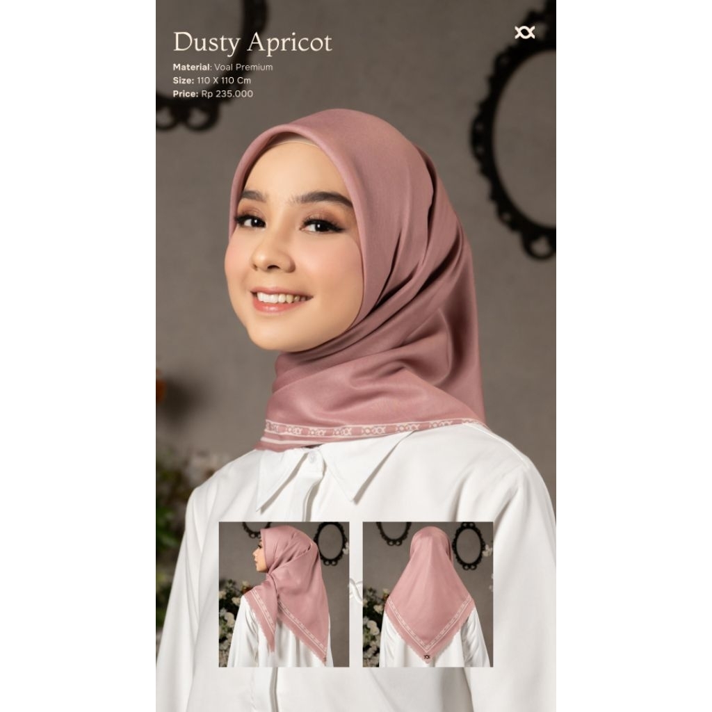 KLAMBY MONOGRAM DAILY SCARF