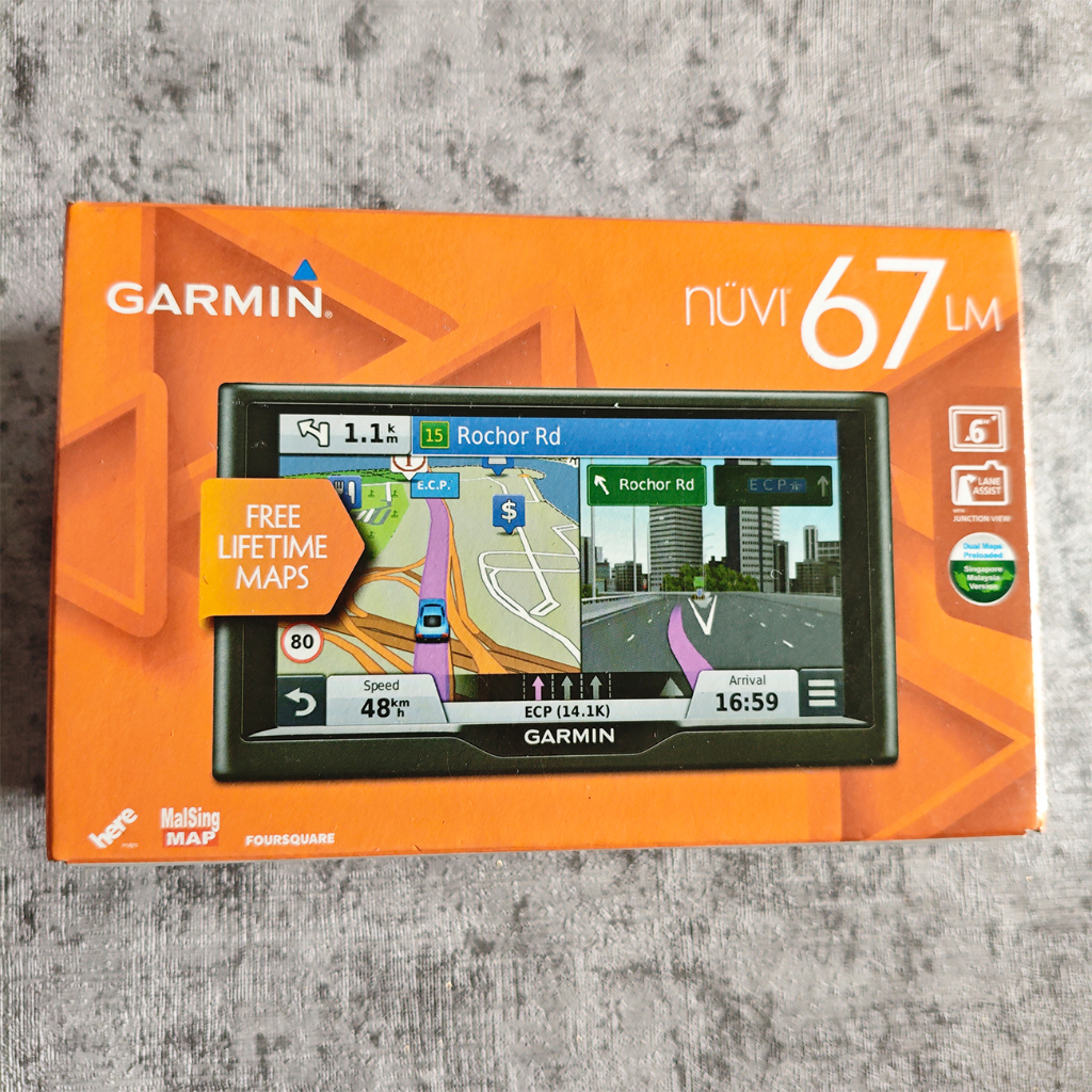 Garmin Nuvi 67LM GPS mobil map indonesia terbaru