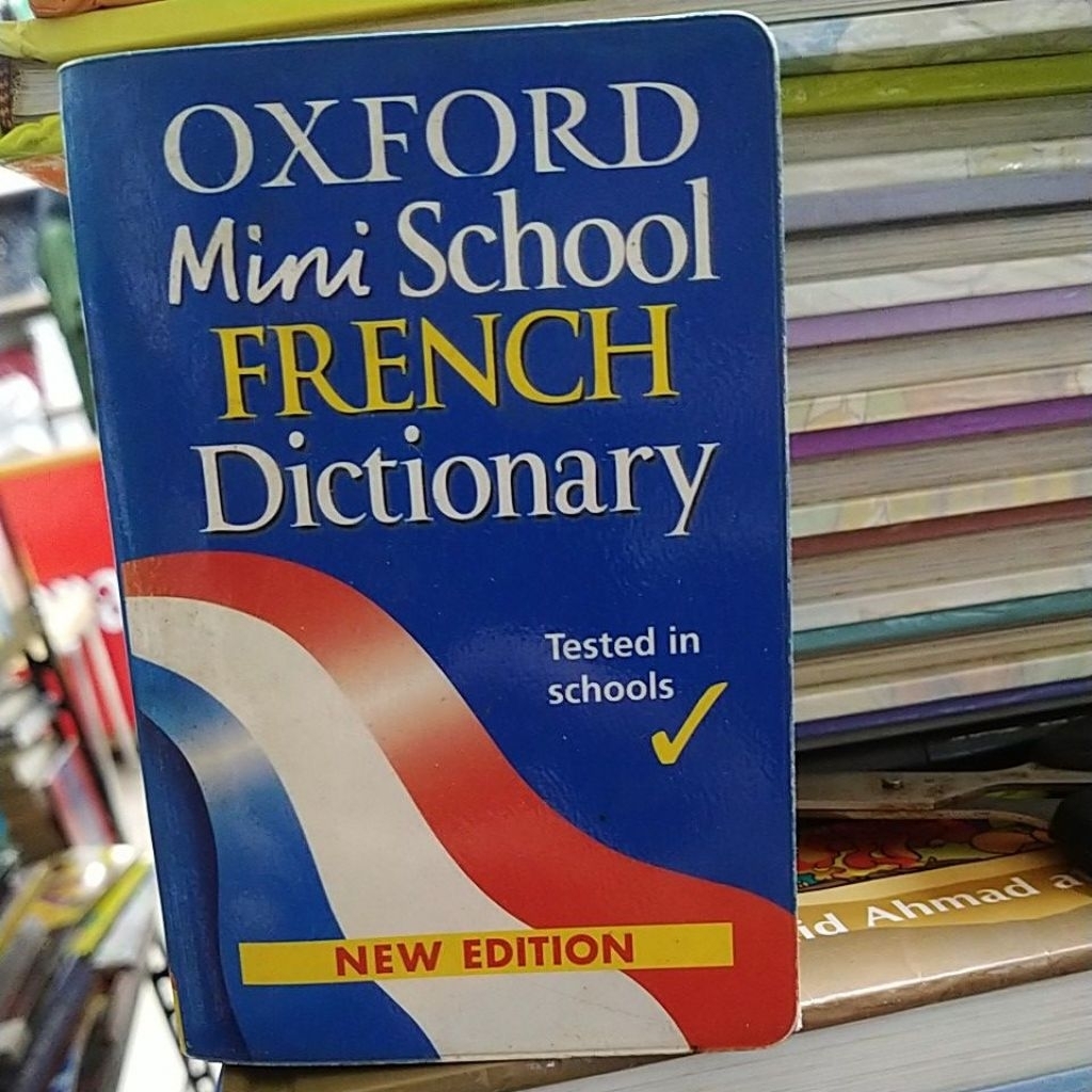buku kamus Prancis Oxford mini school French dictionary original