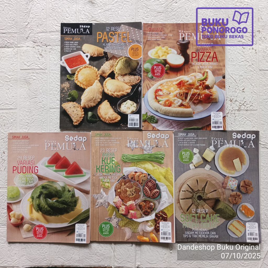 (BEKAS) Majalah Sedap Khusus Pemula